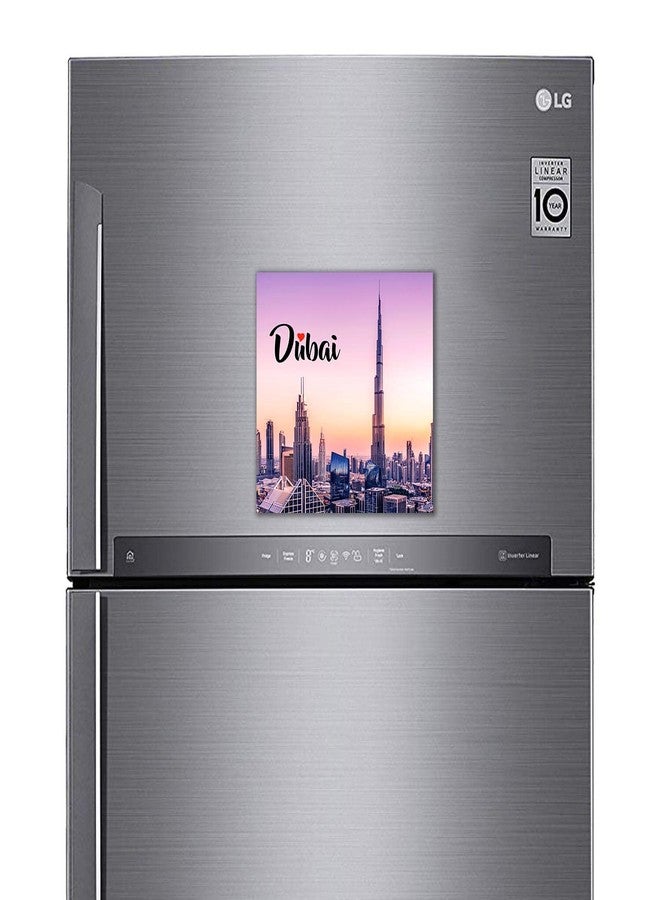 ARTBUG Dubai HD Quality Stylish Fridge Sticker Magnet for Kitchen - Deocorative Refrigerator Magnets - Gift for Kids - D No 498 - Image 2